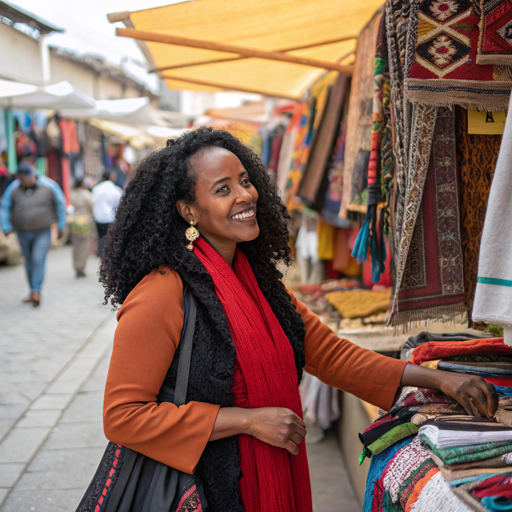 Portrait of Sarah Jenkins, Cultural Liaison at Breakaway